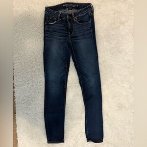 American Eagle Outfitters Dark Wash Skinny Jeans